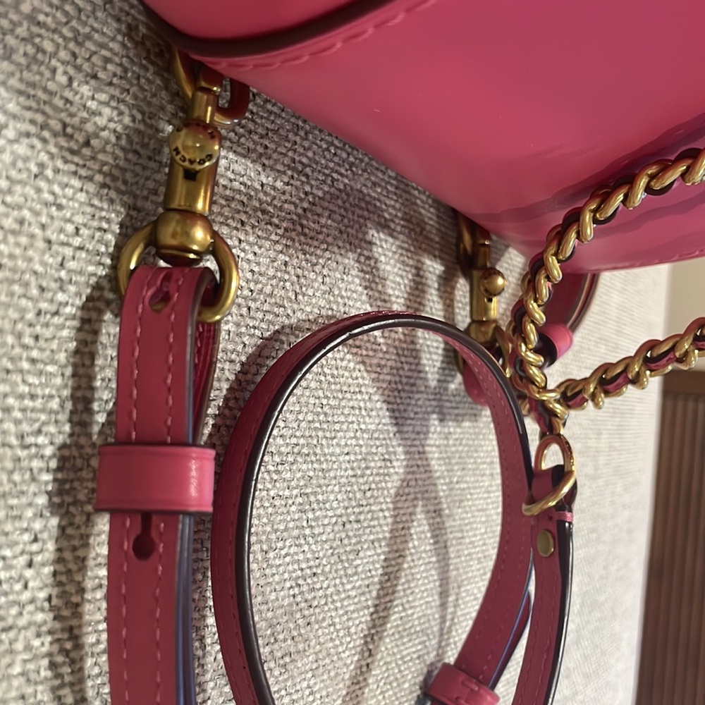 New! Coach Parker Leather Backpack - Picture 7 of 15